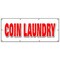 Signmission COIN LAUNDRY BANNER SIGN wash fold washing machines dry cleaning B-96 Coin Laundry - alternate 1